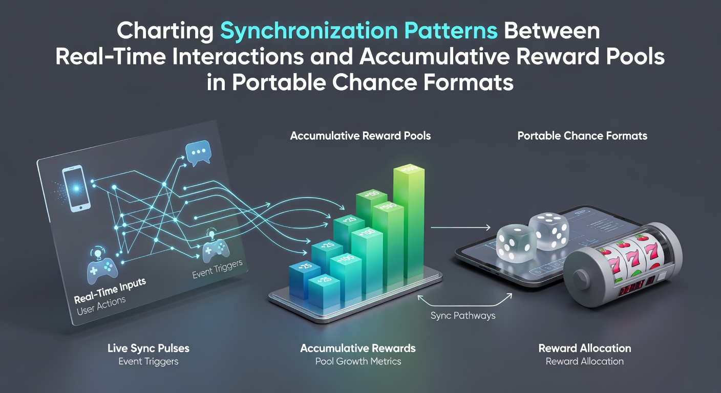 Diagramm zeigt Synchronisation von Spieleraktionen und Belohnungspools in mobilen Casino-Apps