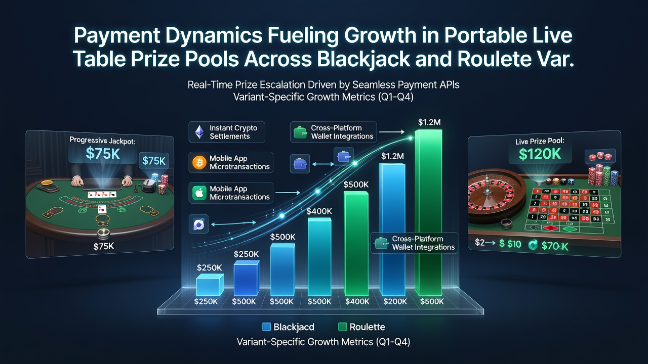 Analyse von Zahlungsdynamiken und Preispool-Wachstum in mobilen Roulette- und Blackjack-Umgebungen