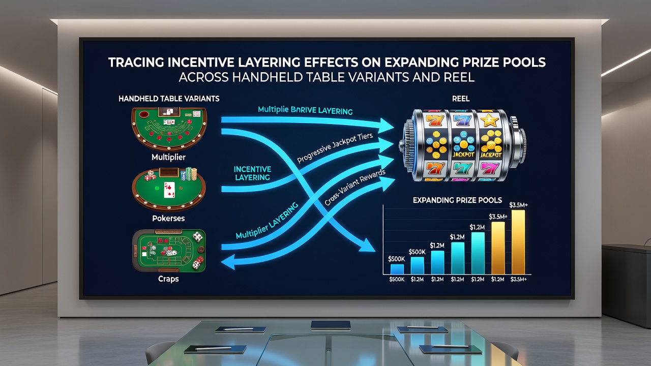 Illustration von Preispool-Expansion durch Incentive-Layering in mobilen Walzenspielen